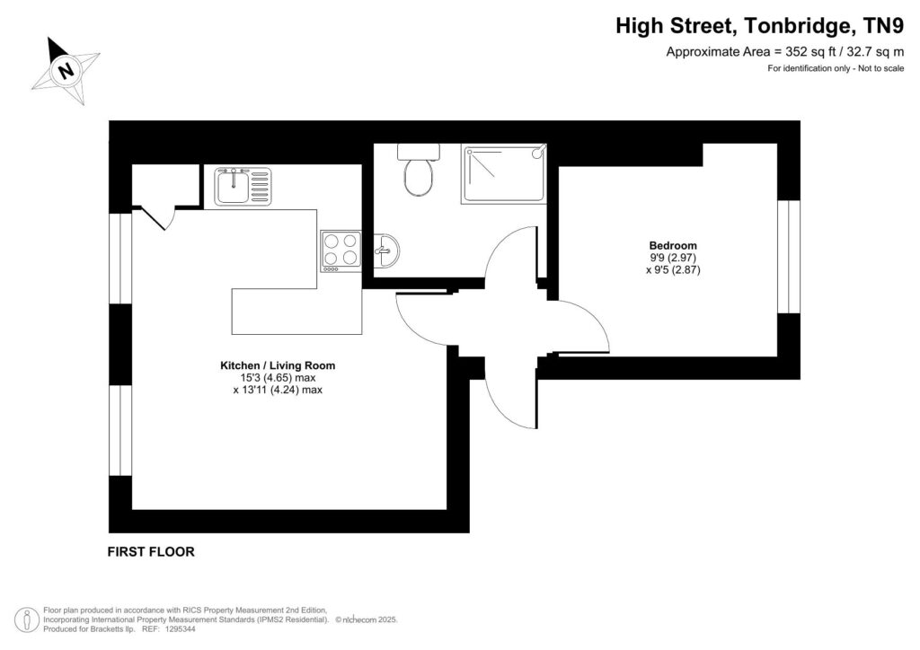 Flat 1, 187 High Street